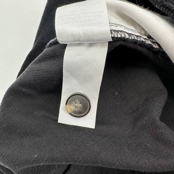 Everlane Baby Cord Relaxed Straight Leg Pant Black High Rise Sze 4 F-BTM-CRD-RLX - Picture 7 of 9